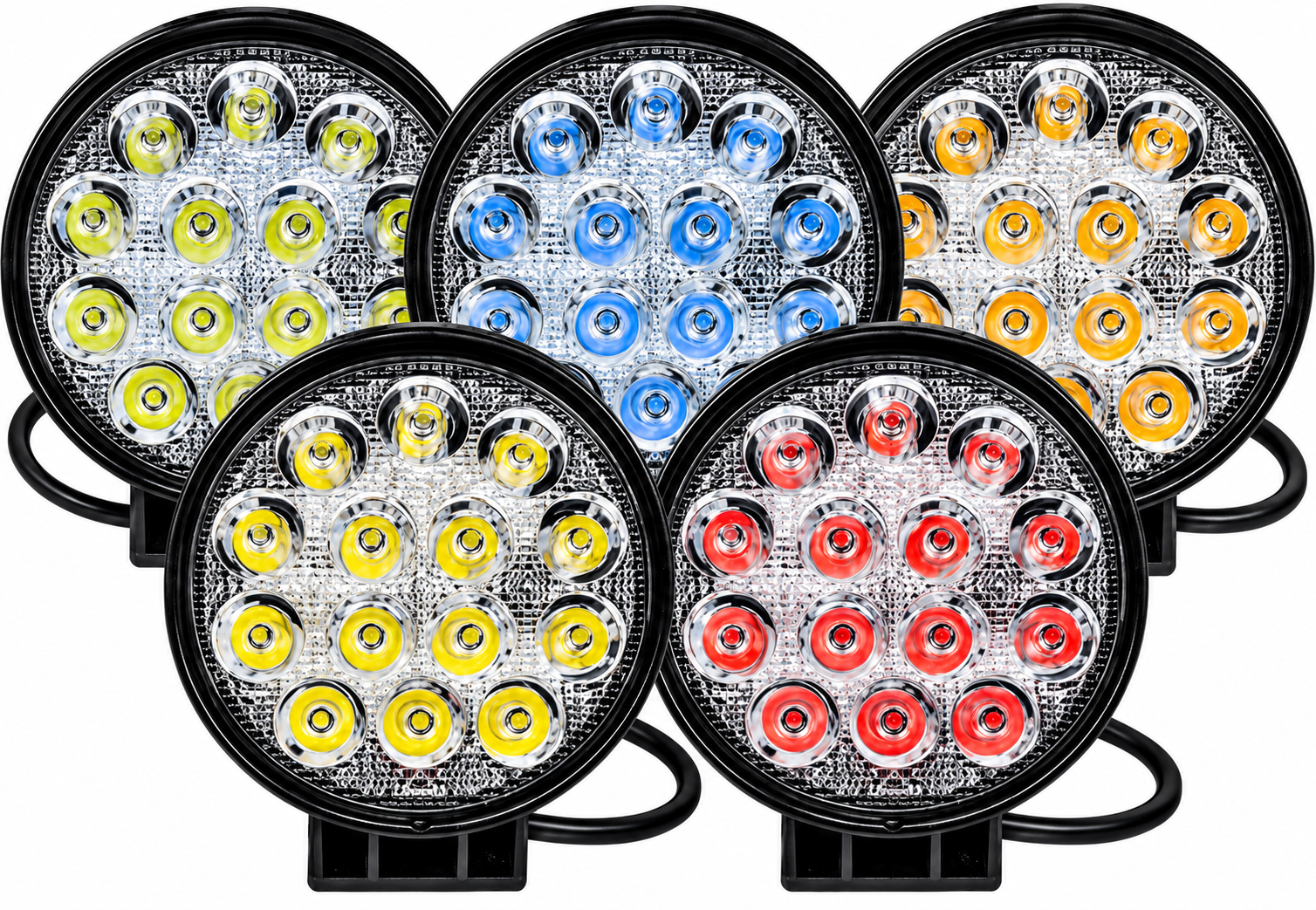 FAROL 14 LEDS 42W MINI
